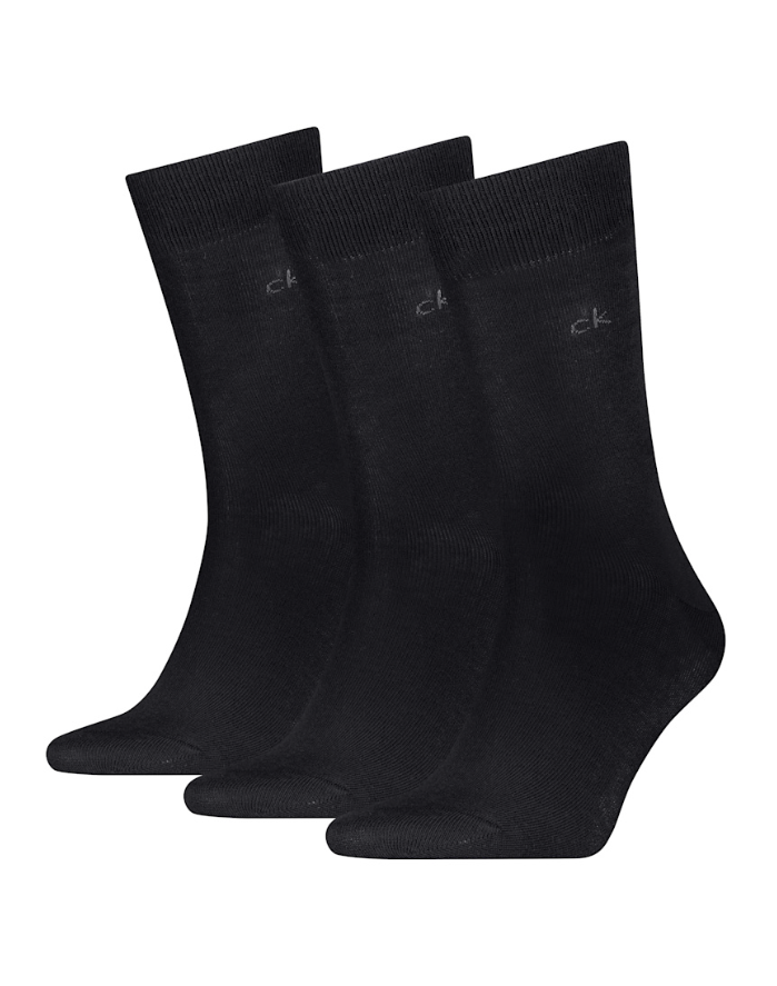 Ck 3pk Cotton Crew Sock