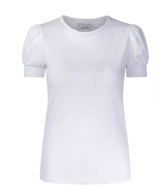 Madeleine Linen Tee