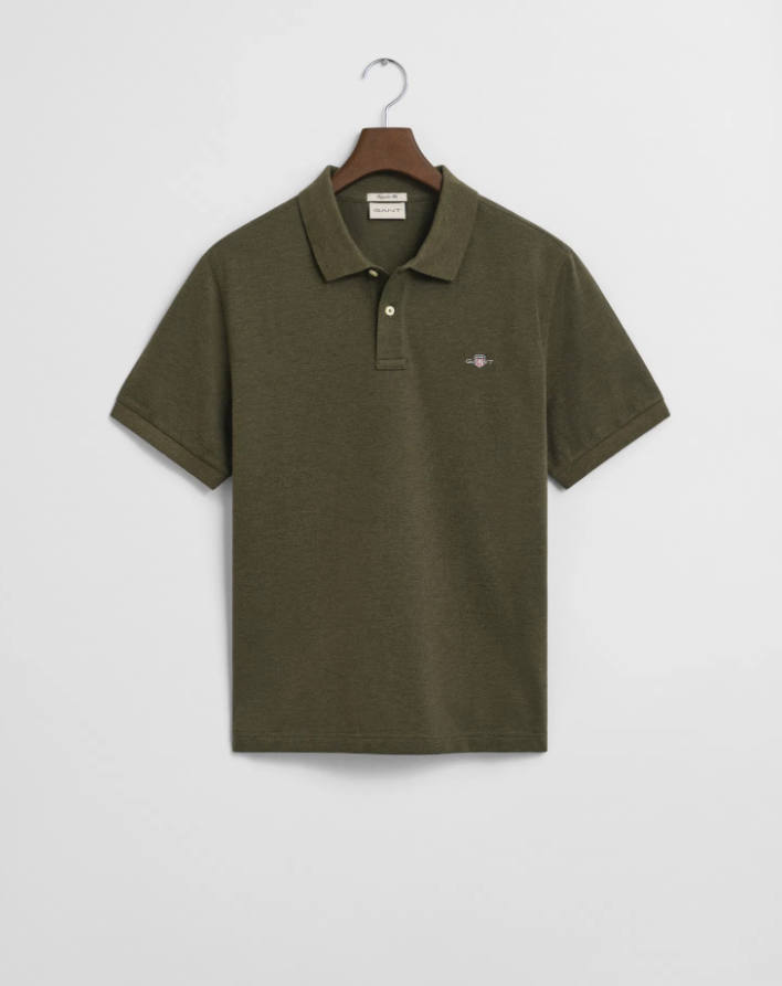 Reg Shield Ss Pique Polo