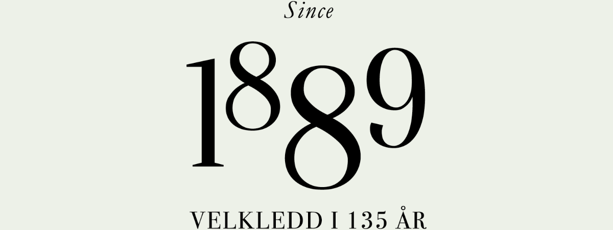 VELKLEDD I 135 ÅR