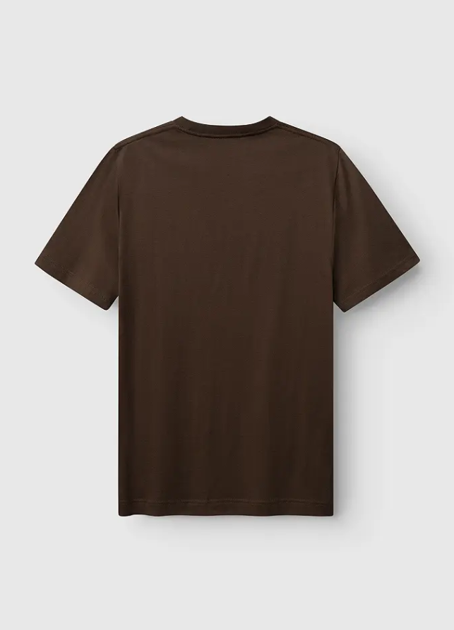 Dune Logo SS GOTS Brown Slate