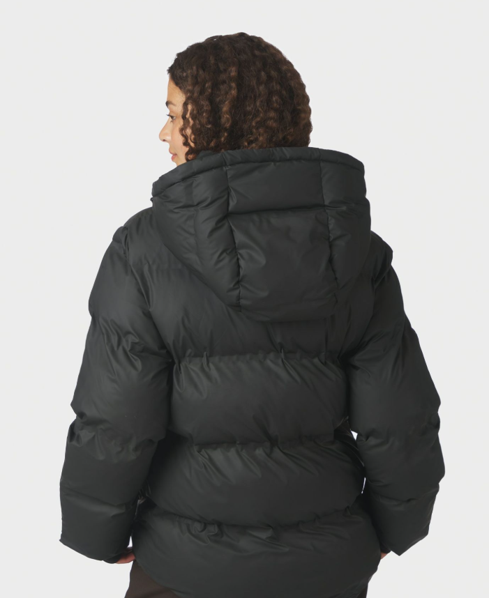 Fox C Puffer Jacket Black