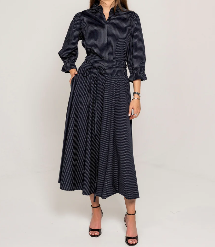 Astrid Skirt Pinstripe