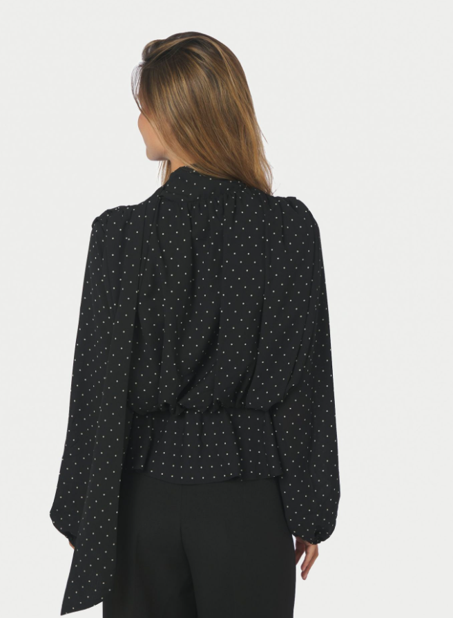 Ettalie Dot Blouse