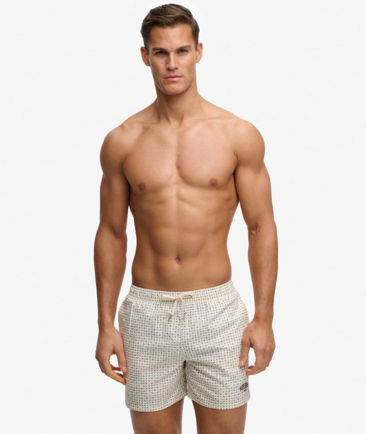 Premium Printed 15 Swim Shorts Mini Geo