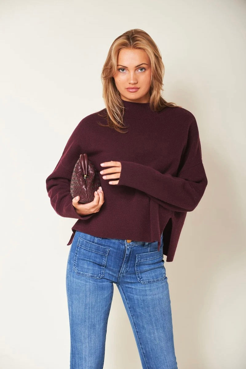 Mandy Sweater Bordeaux