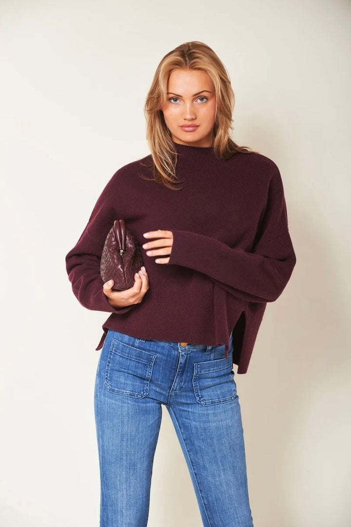 Mandy Sweater Bordeaux