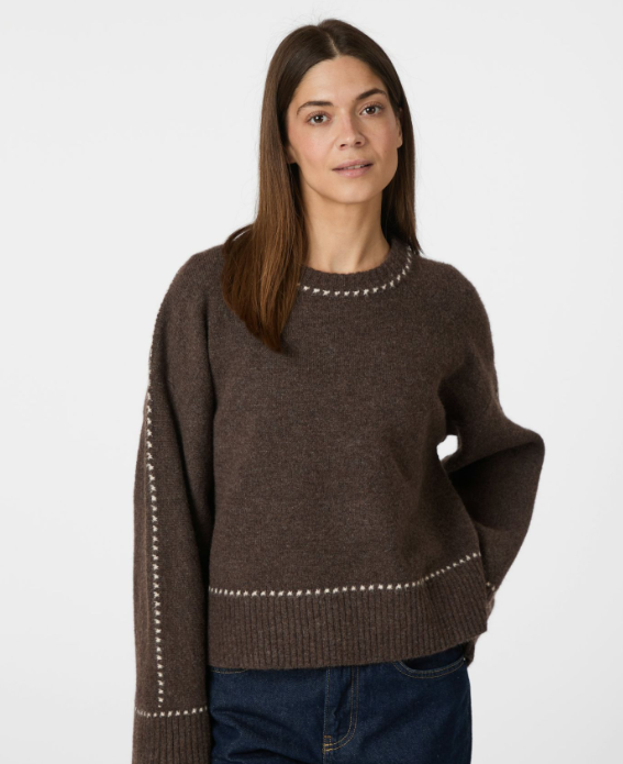 Roeme Knit Stitch Blouse
