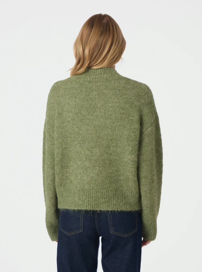 Paulina Fluffy Knit Blouse