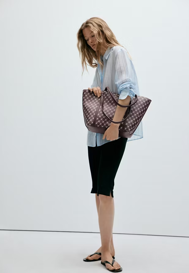 Totes Bag Porta Burgunder