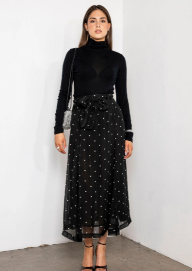 Vanja Skirt Black Pearl