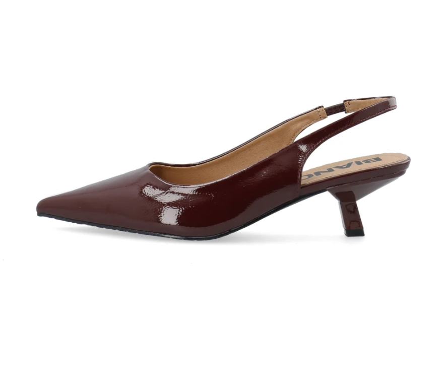 Biakristin Kitten Heel Slingback Patent