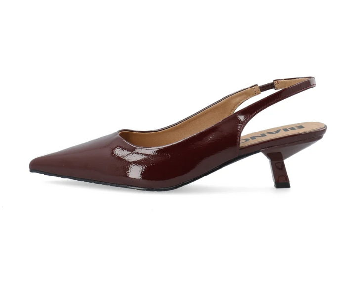 Biakristin Kitten Heel Slingback Patent