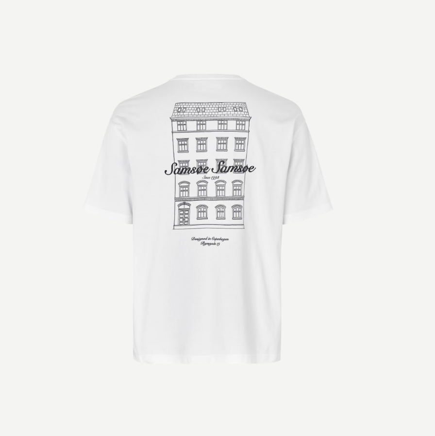Sauni T-Shirt 11725 White Building