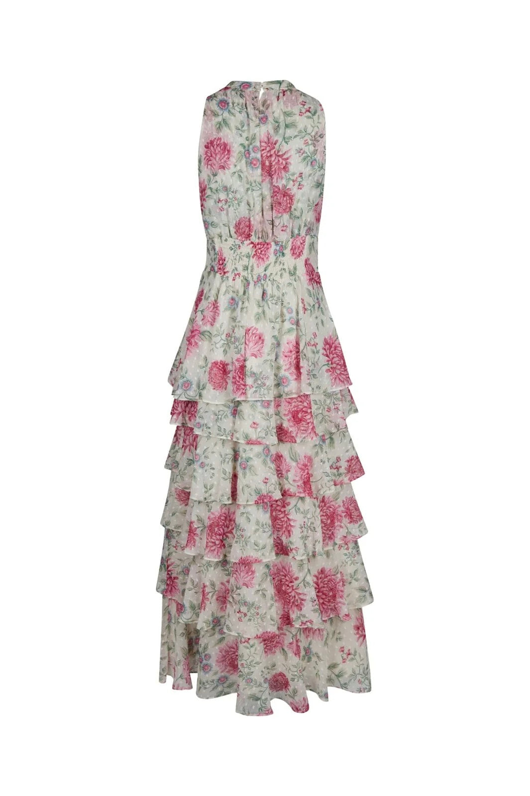 Marli Big Flower Dress Creme