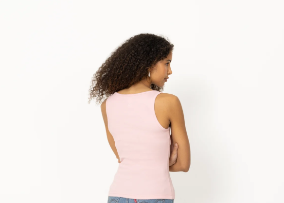 Saamanza Tank Top 7542 Bleached Mauve