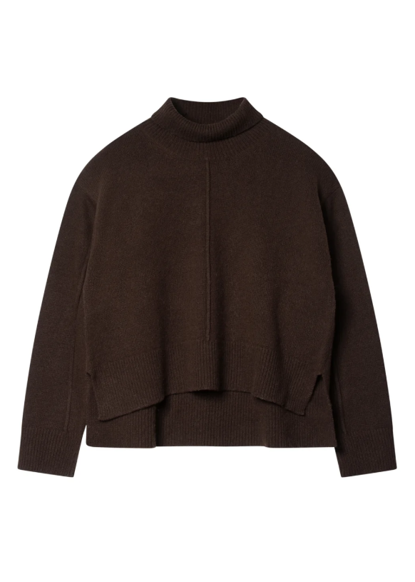 Eyre Sweater Dark Brown