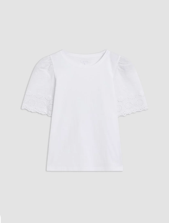 Nina T-Shirt Bright White