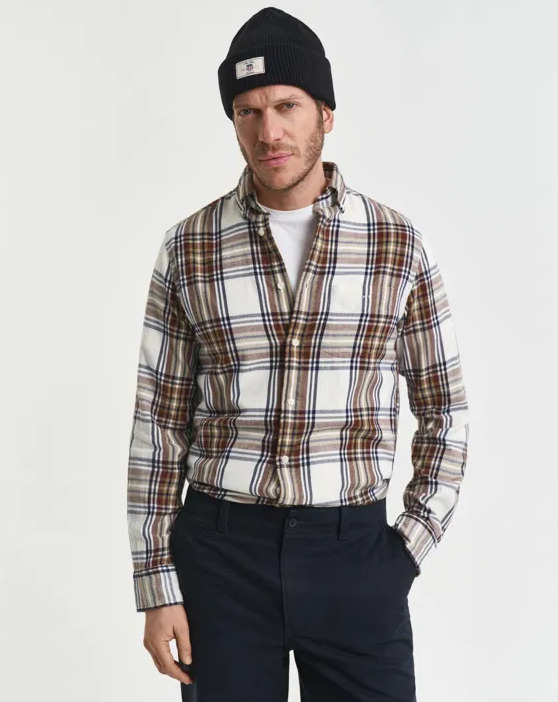 Reg Windblown Flannel Check