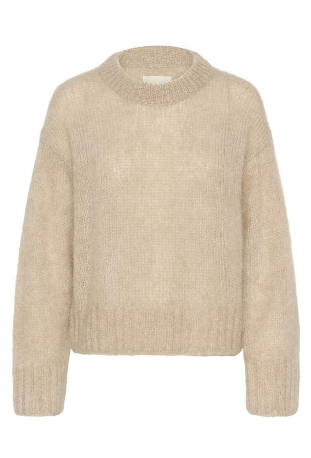 SillePW Pullover Light Camel Melange