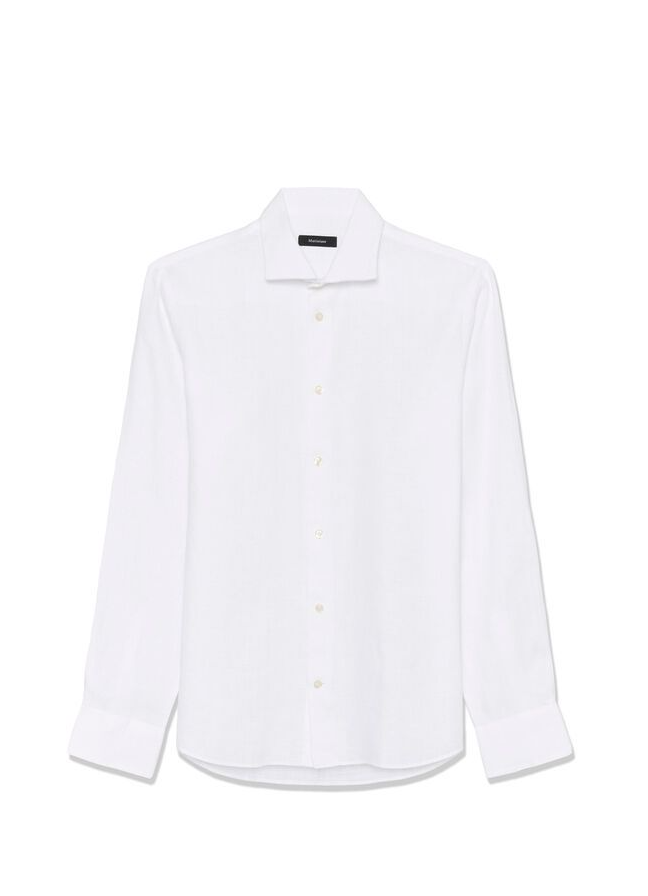 MAmarc Short Shirt White
