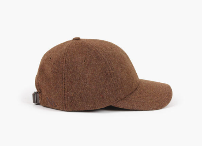 Nohr Synne Ullcaps med skinnreim