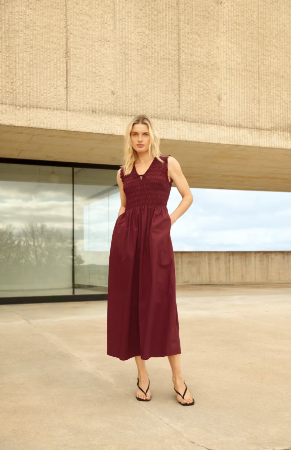 BorgnettePW Dress Burnt Russet