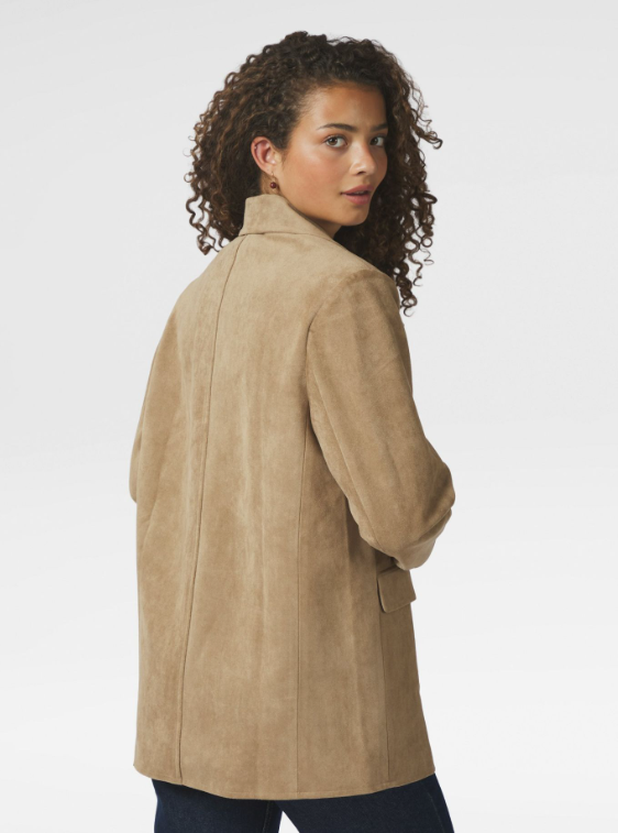 Namy Imitated Suede Blazer