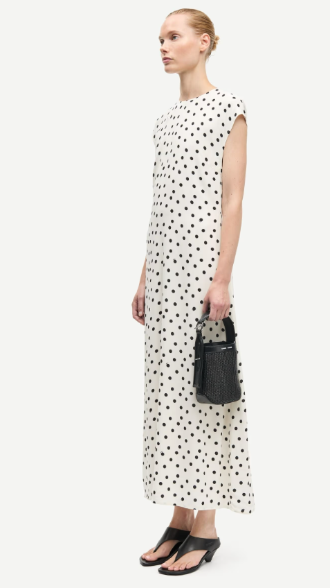 Sapoppy Dress 16060 Drifting Dots Egret
