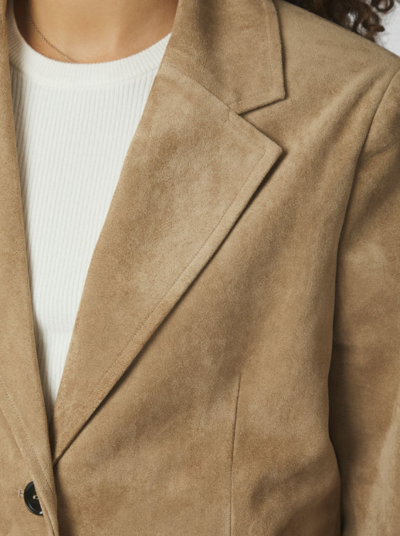 Namy Imitated Suede Blazer