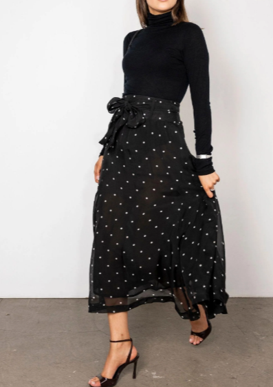 Vanja Skirt Black Pearl