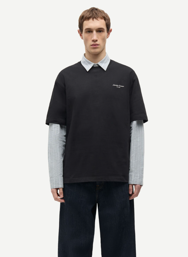 Sauni T-Shirt 11725 Black Building