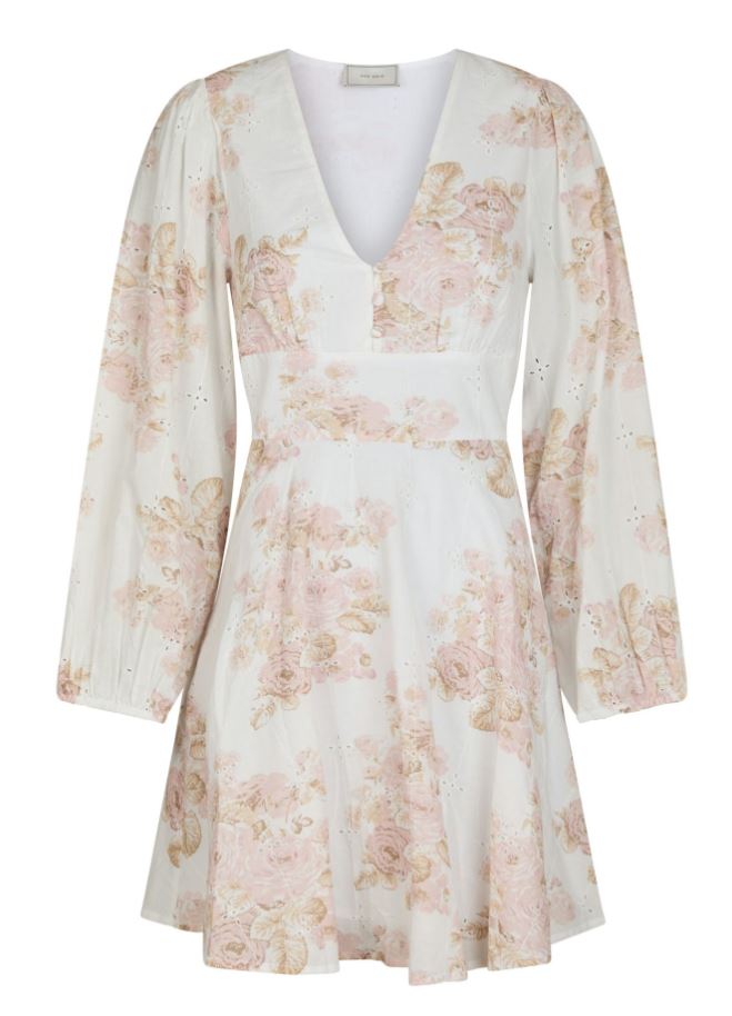 Milly Emb Rose Dress