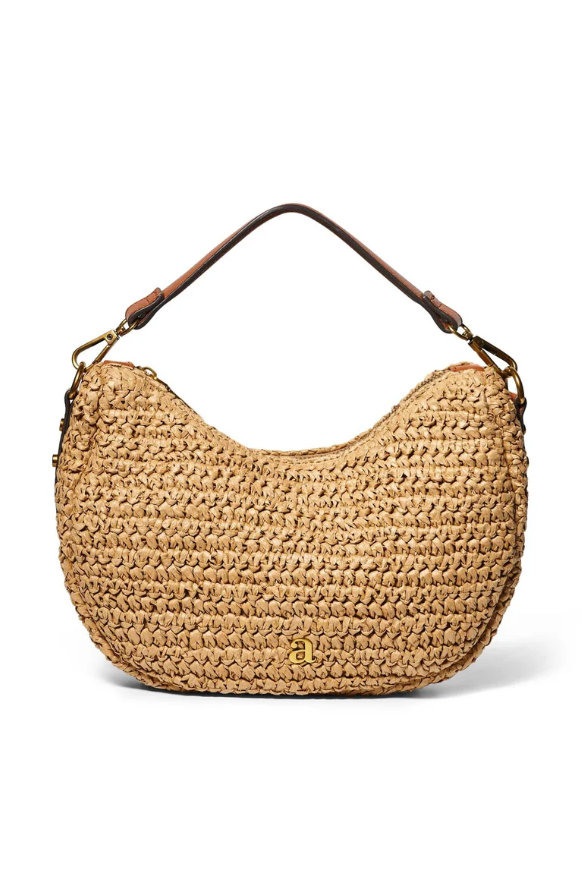 Raffia Shoulder Bag
