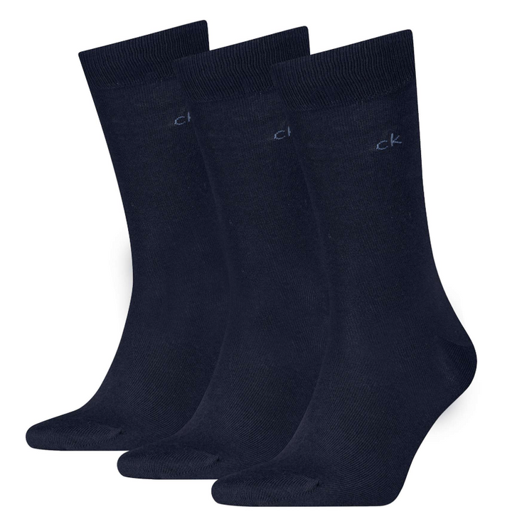 Ck 3pk Cotton Crew Sock