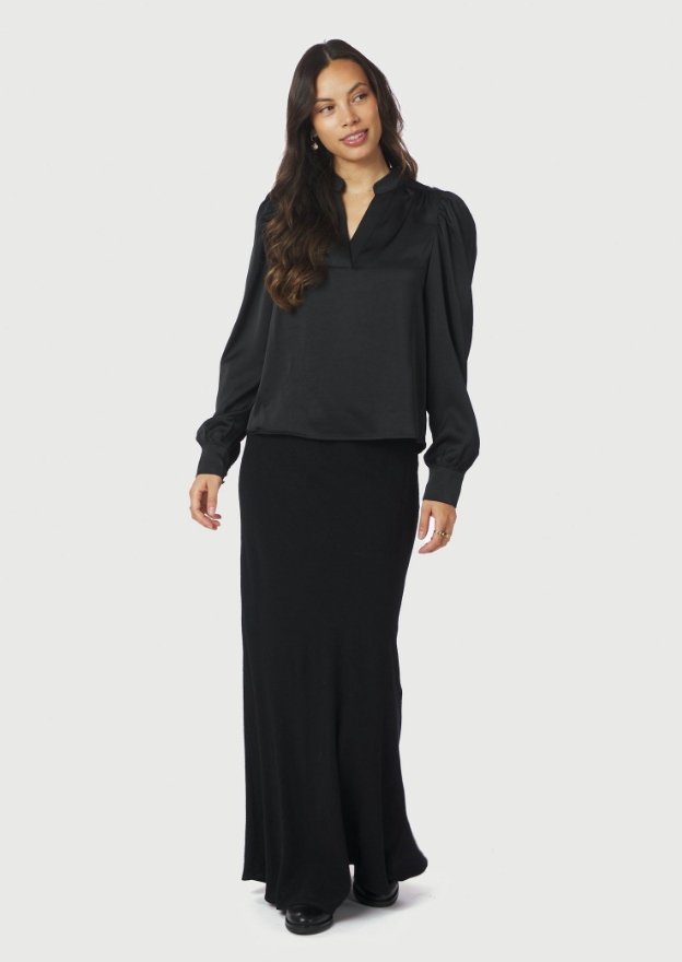 Rosslyn Heavy Sateen Blouse