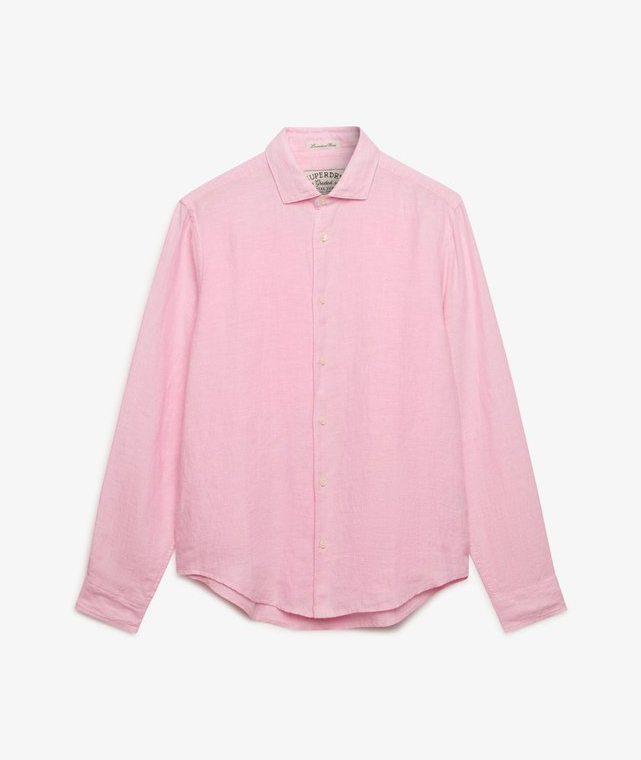 Riviera L/S Linen Shirt City Pink