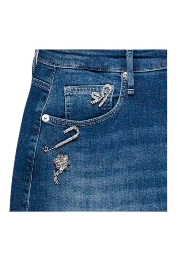 Danni Glitter Vintage Indigo