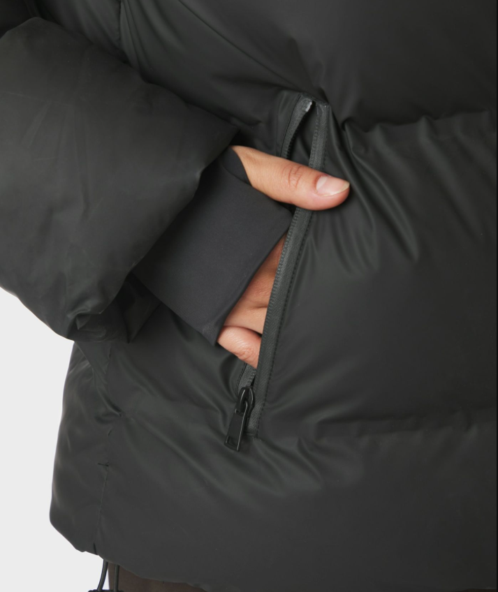 Fox C Puffer Jacket Black