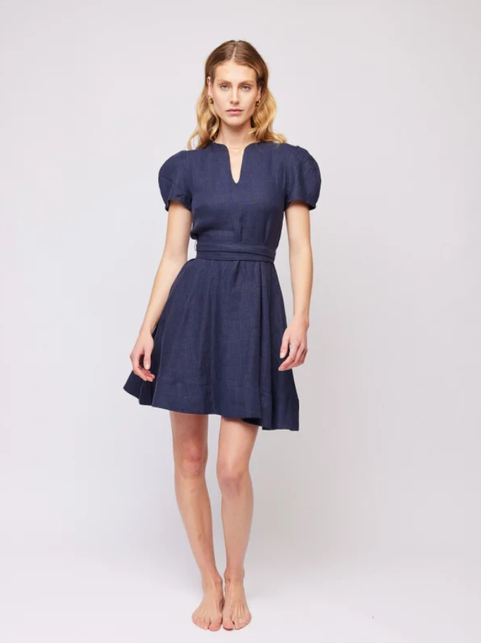 ZENYA LINEN DRESS