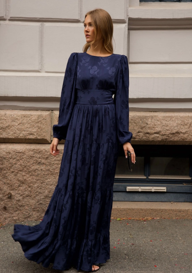 Renee Maxi Dress Signature Satin