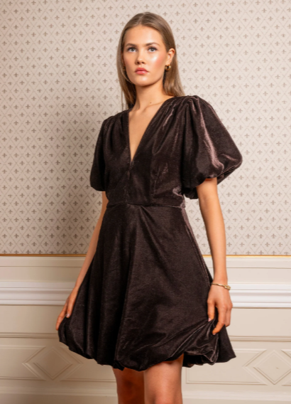 Blake Dress Velvet Toffee