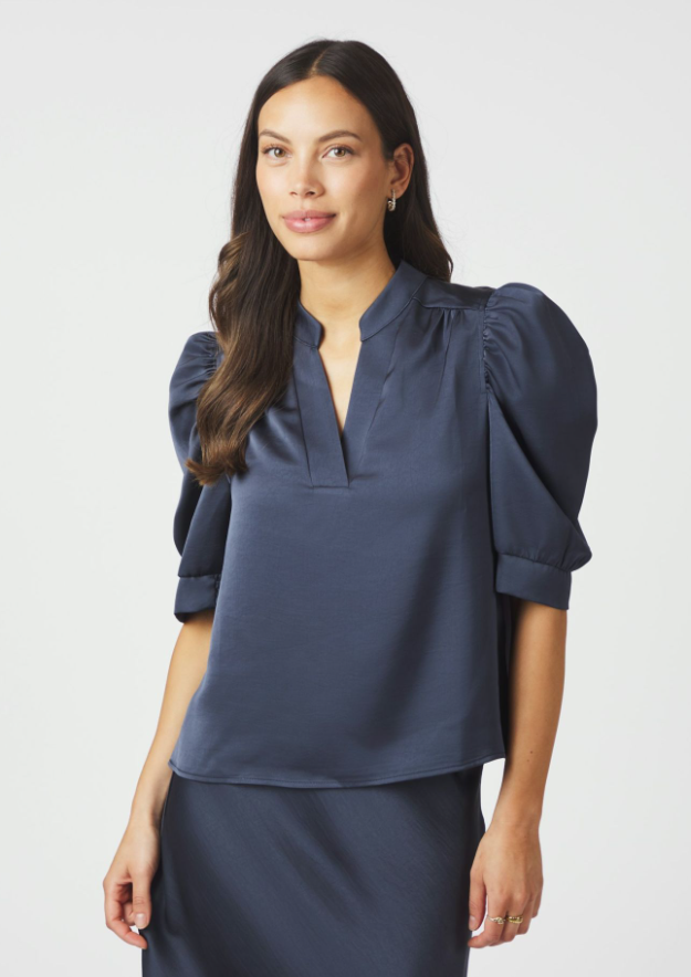 Roella Heavy Sateen Blouse