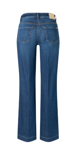 Wide Jeans Fashion Blue Washed