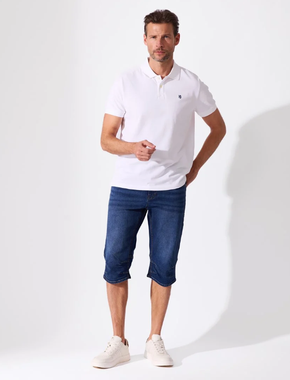 Reed Denim Shorts Stonewashed