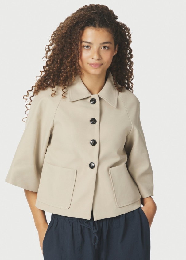 Rosemma Trench Mini Jacket Beige