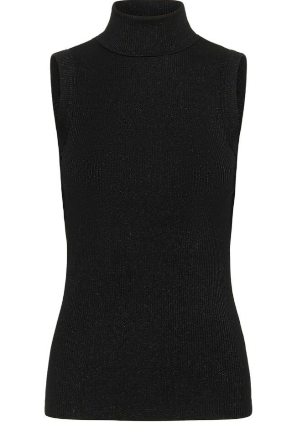DagnaIW Lurex Rollneck Top