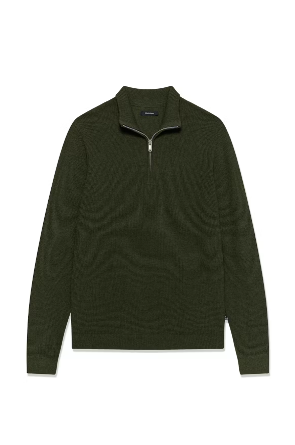 MAlagoon Half-Zip Pullover Dark Forest