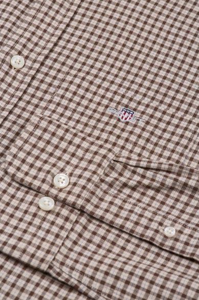 Reg Microcheck Flannel Shirt