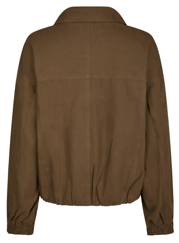 Selio Bomber Jacket Brown